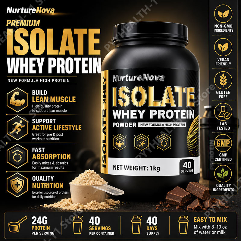 Nutrition For Fitness And Sports - Whey Protein Isolate Powder Low Fat