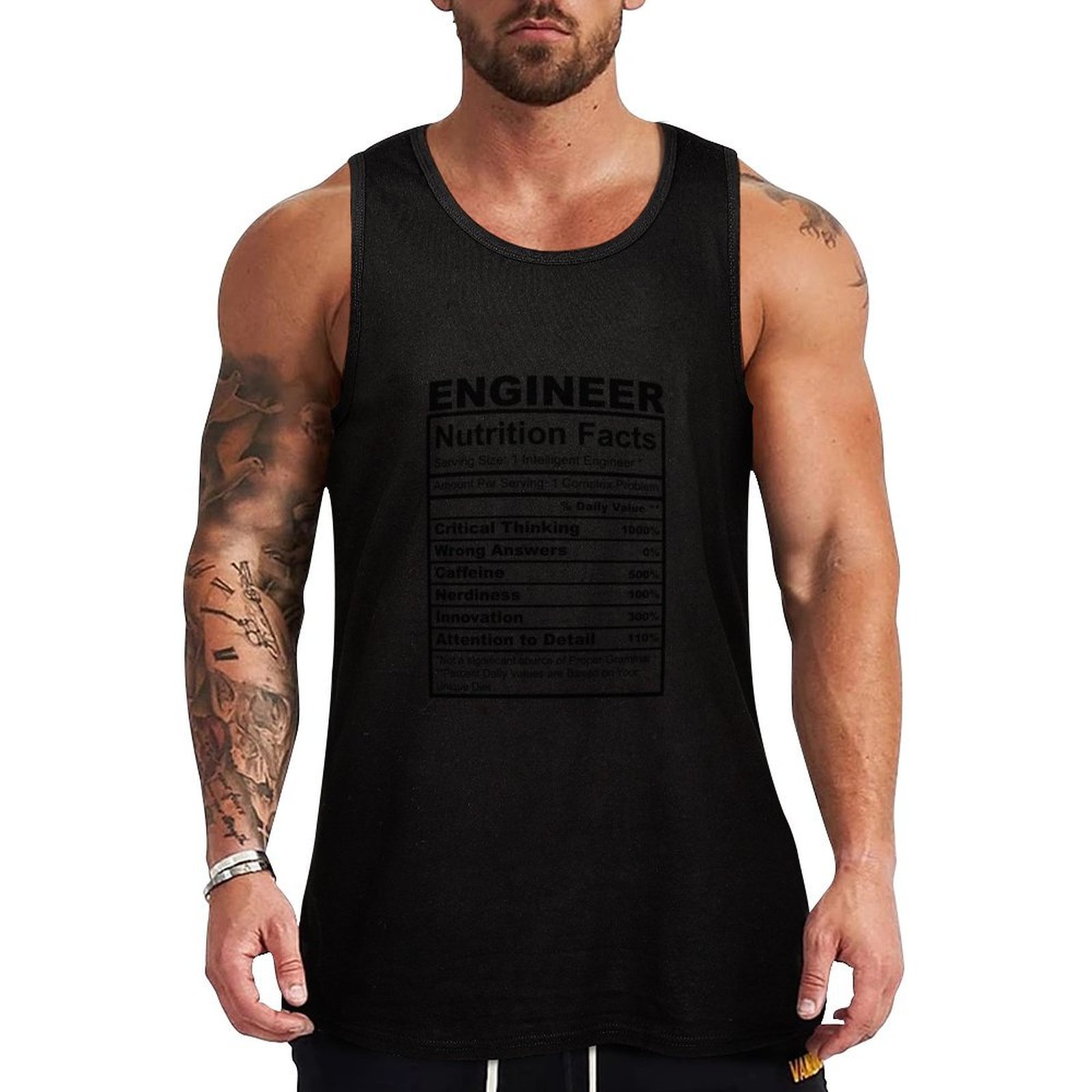 Nutrition For Fitness And Sports - Funny Engineer Gift Nutrition Fact Humor