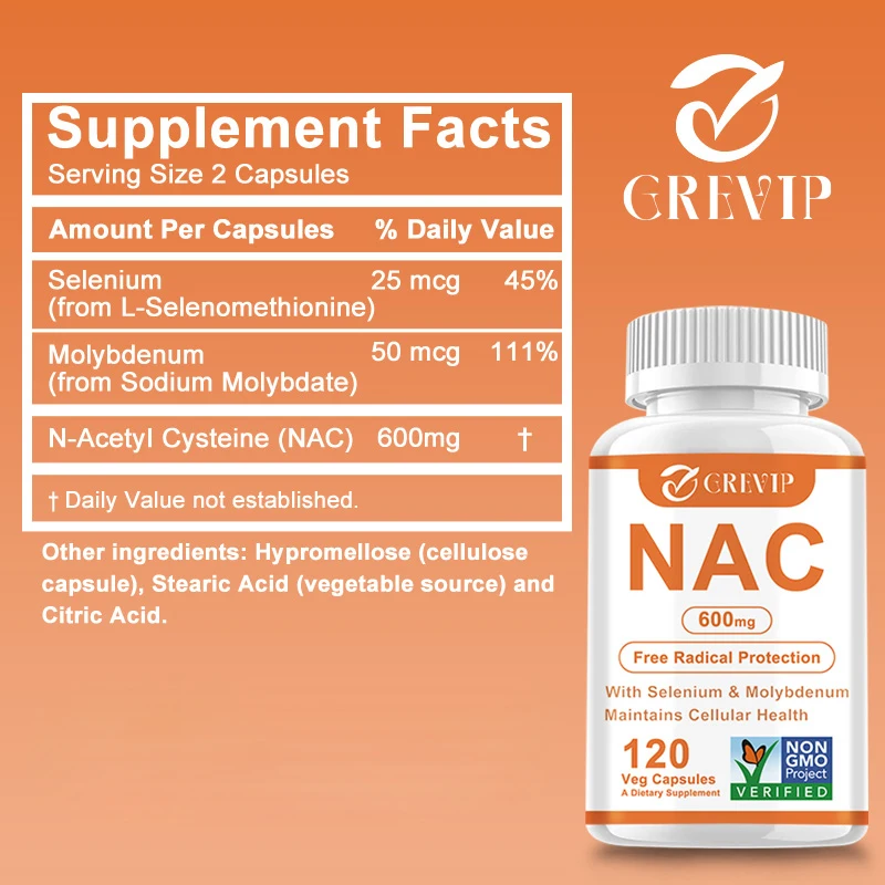 NAC (N-Acetyl Cysteine) 600 Mg - Nac N Acetyl Cysteine review and price