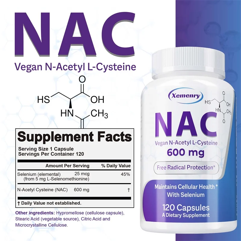 NAC Capsules 600mg - Support S - Nac N Acetyl Cysteine review and price