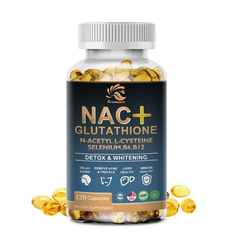 Greensure NAC Glutathione Caps - Nac N Acetyl Cysteine review and price