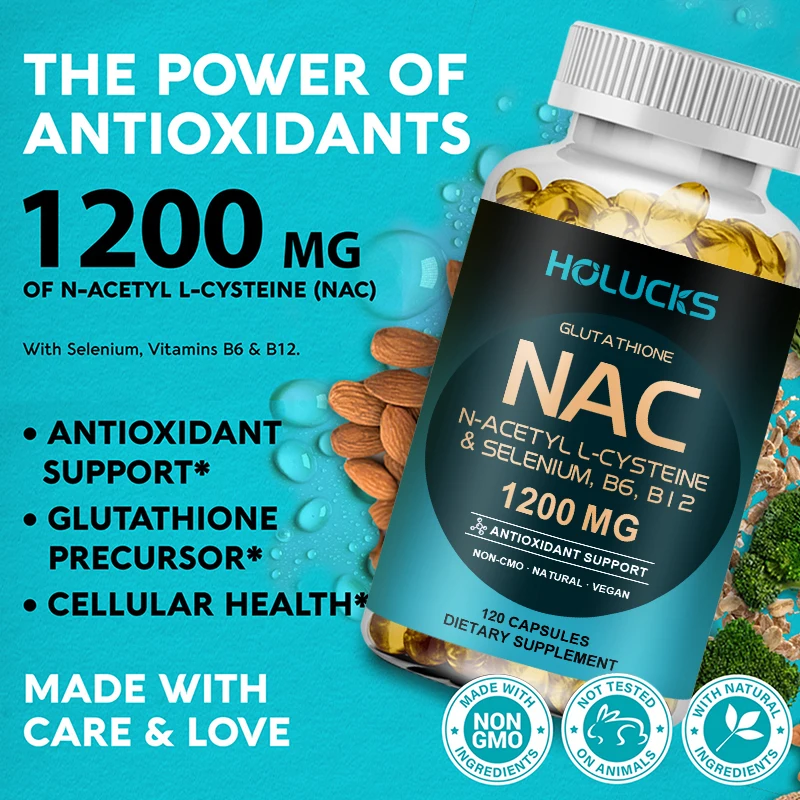 NAC 1200mg Capsules, Liver Hea - Nac N Acetyl Cysteine review and price