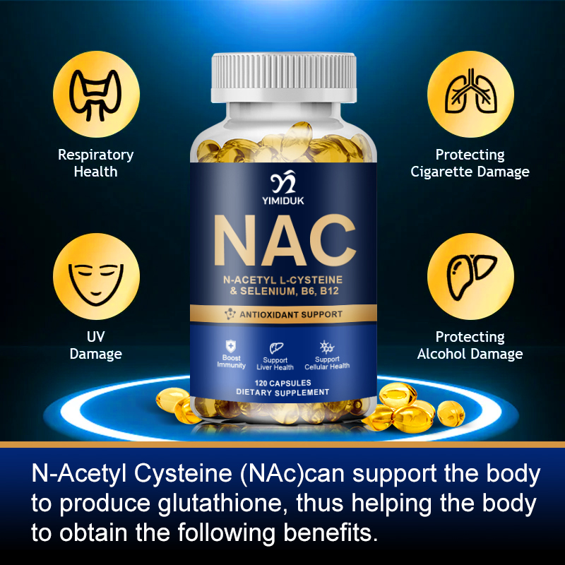 NAC Glutathione Capsules N-Ace - Nac N Acetyl Cysteine review and price