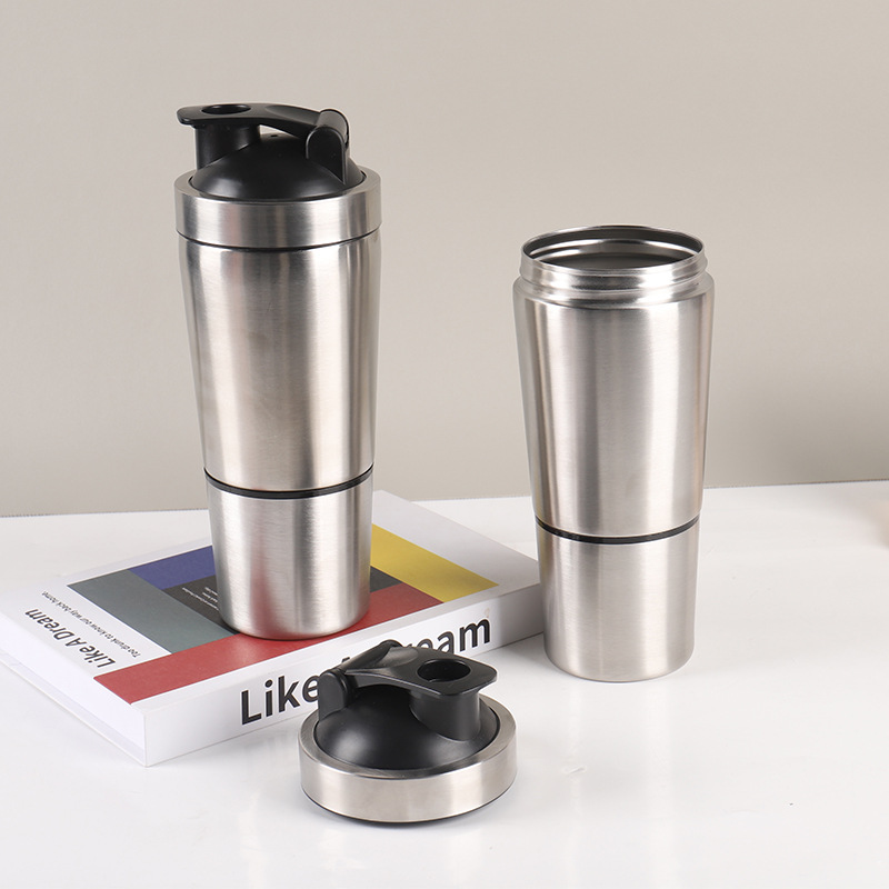 Stainless Steel Protein Shaker - Nutrition For Fitness And Sports review and price